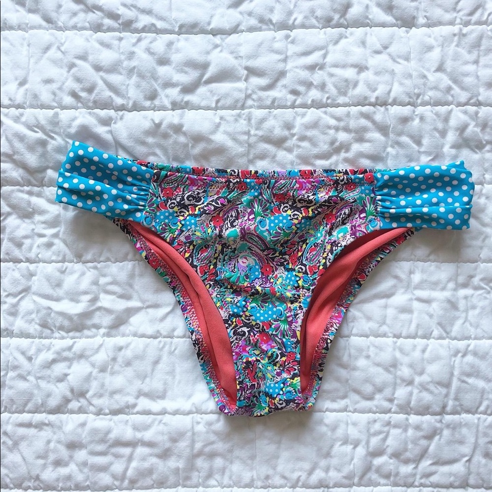 Multicoloured bikini bottoms
